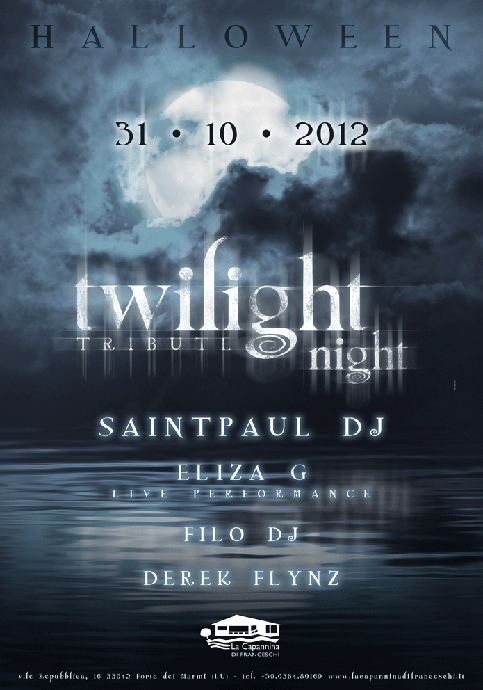 FORTE DEI MARMI - Per Halloween 'Twiligh Night' alla Capannina di Franceschi