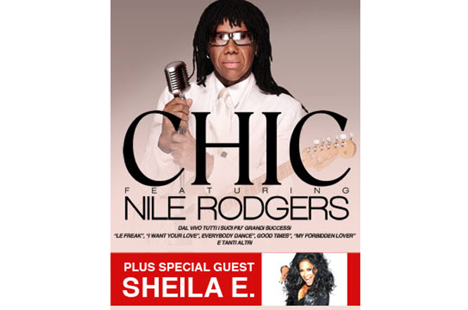 LUCCA SUMMER FESTIVAL - Chic feat Nile Rodgers in concerto