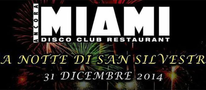 MARINA DI MASSA - Capodanno Miami Disco Club Restaurant