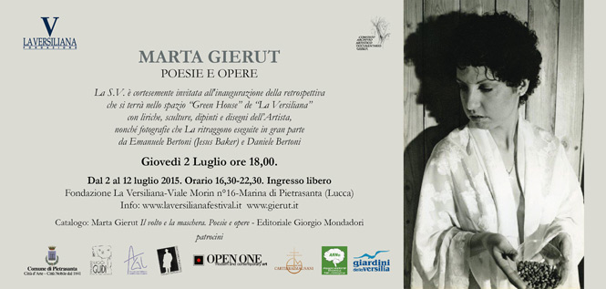 FESTIVAL LA VERSILIANA - Marta Gierut, poesie e opere