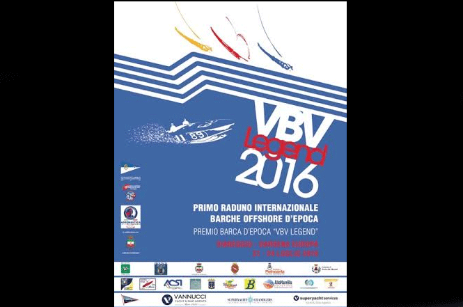 VIAREGGIO - 1° Raduno Internazionale barche Offshore d’Epoca - Premio barca d’epoca VBV Legend.