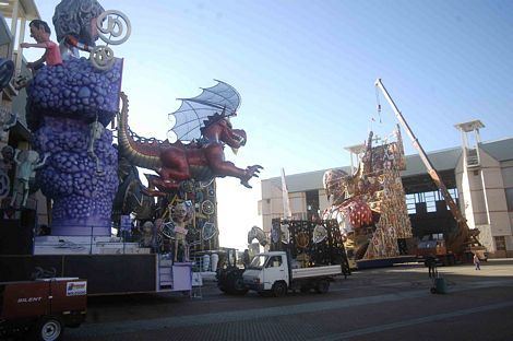 Un occhio puntato sulla Cittadella a un giorno dall'Inaugurazione del Carnevale di Viareggio