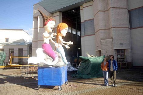 Un occhio puntato sulla Cittadella a un giorno dall'Inaugurazione del Carnevale di Viareggio