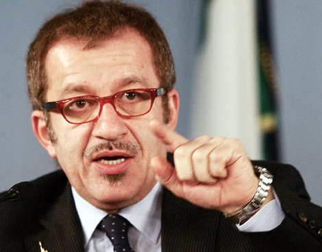 Il Ministro dell'interno Roberto Maroni a Viareggio