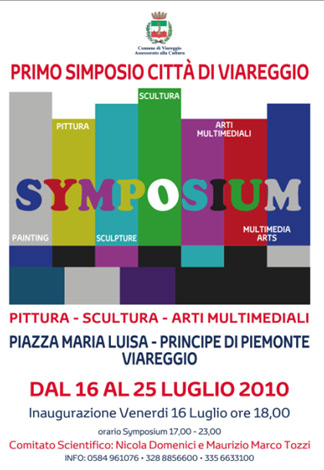 Primo Simposio di scultura, pittura e arti multimediali a Viareggio