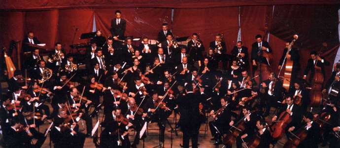 L’orchestra giovanile serba in concerto