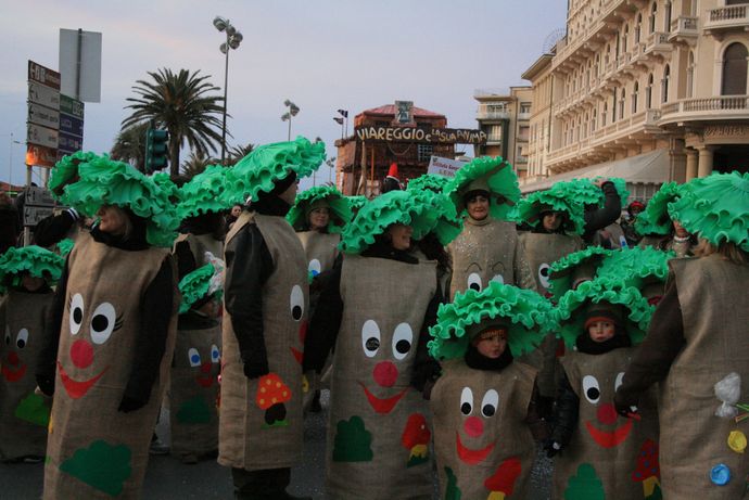 Un successo per la manifestazione d'apertura del Carnevale 2012.