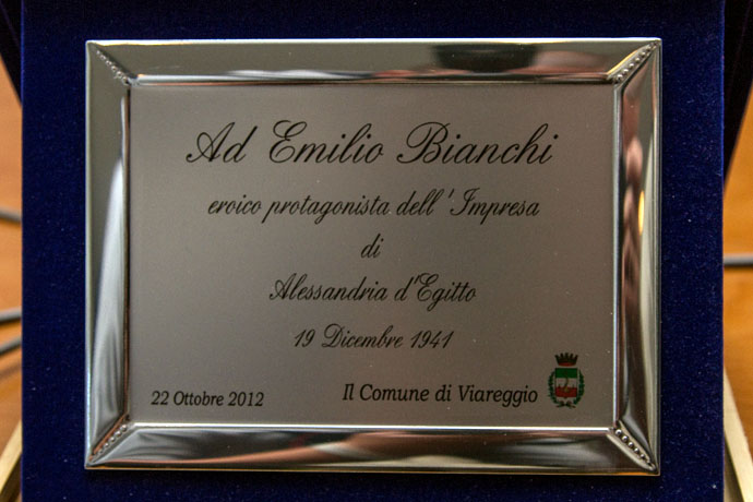 Partecipata la cerimonia in Comune per i 100 anni del Comandante Emilio Bianchi