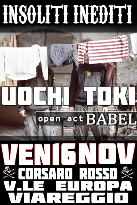 Arrivano a Viareggio gli Uochi Toki, una delle realtà più importanti della scena alternativa degli ultimi anni.