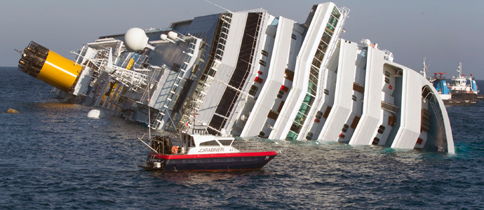 Naufragio della Costa Concordia: il Sindaco dell’Isola del Giglio a Viareggio per ricevere un attestato di benemerenza dalla Fondazione Artiglio Europa