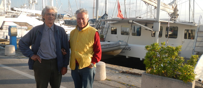 Il Catamarano per ricerche oceanografiche è giunto nel Porto di Viareggio