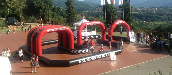 Giovanissimi in pista sul QUAD a CarraraFiere