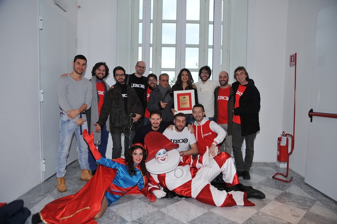 Ospiti e Delegazioni al primo corso mascherato. Assente alla conferenza stampa il Premio Burlamacco d'Oro Vittorio Sgarbi. LE FOTO!