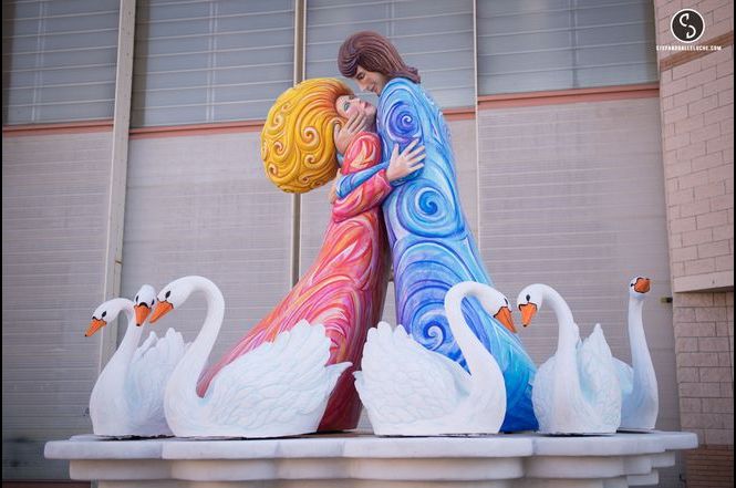 La cittadella apre i battenti e mostra i carri in anteprima... VEDI LE FOTO!