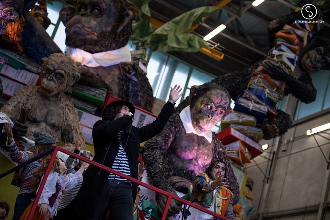 1 corso di carnevale rinviato: scoppia la festa alla cittadella. VEDI LE FOTO!