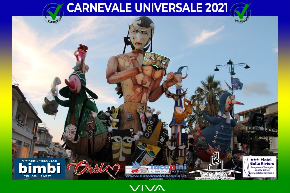 Le costruzioni di seconda categoria del Carnevale 2021