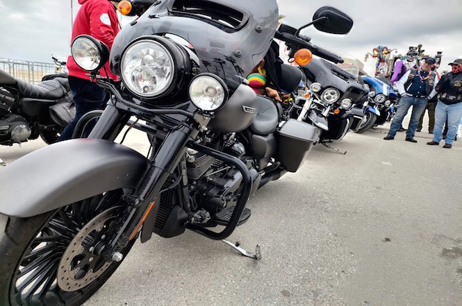 Centenari a confronto: le Harley hanno salutato il Carnevale