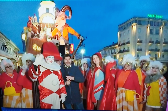 Carnevale: i collegamenti da "Pomeriggio 5"