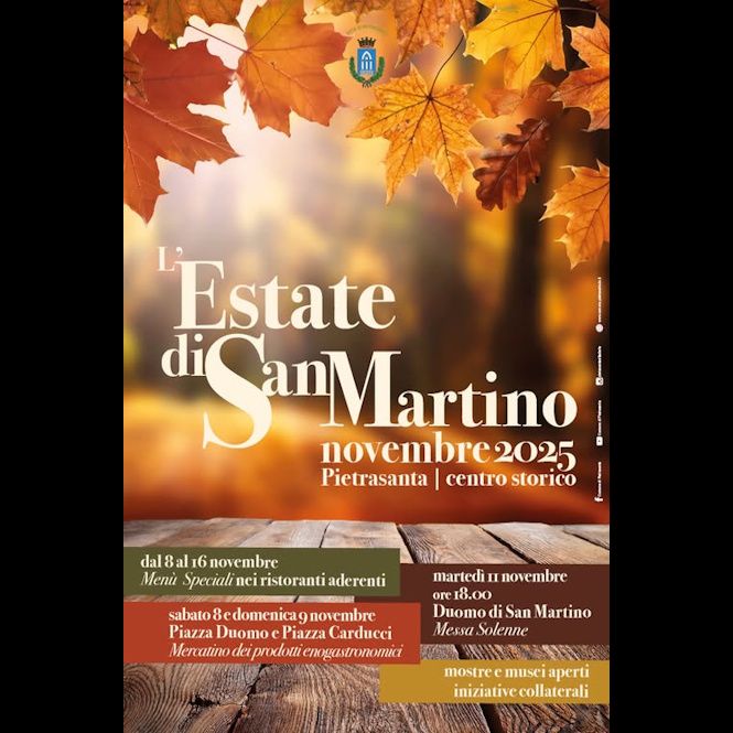 Pietrasanta: fede, folklore e sapori autunnali per l'Estate di San Martino