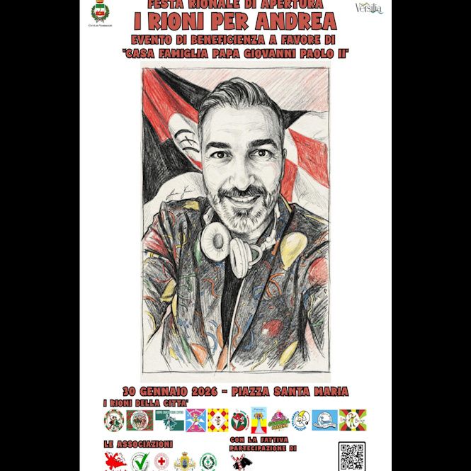 Sarà piazza Santa Maria il palcoscenico della festa "I rioni per Andrea"