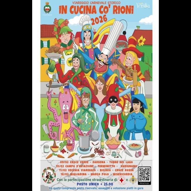 Il Rione "Carnevale Storico" presenta un ricco menù di festa, musica e cucina!