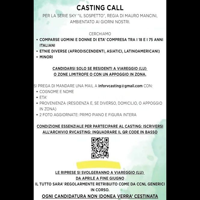 Casting per Sky: c'è tempo fino al 28 marzo