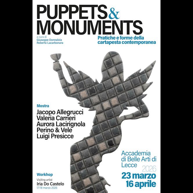 Jacopo Allegrucci, da Milano a Lecce parla sempre di cartapesta!