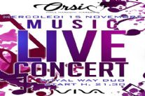 “Music Live concert” con i Royal Way Duo al Bar Orsi