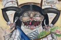 2° categoria - All you can eat di Matteo Raciti: bozzetto e descrizione