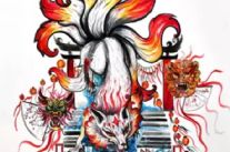 2° categoria -L’ira della Kitsune di Fabrizio e Valentina Galli: bozzetto e descrizione