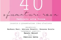Venerdì 8 marzo a Villa Argentina si presenta il libro "40 sfumature rosa"