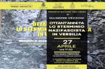 Giuseppe Vezzoni presenta il libro "Ottant'anni fa lo sterminio nazifascista in Versilia"