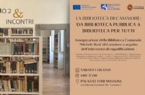 Domani si inaugura la rinnovata biblioteca "Rosi" a Camaiore