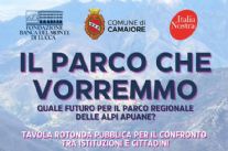 Domani alle 9:30 tavola rotonda su "Il Parco che vorremmo"