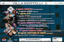 Torna con i grandi nomi della musica leggera italiana "Villa Bertelli Live 2024"