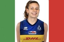 La giovane pallavolista Layla Viti dello Jenco ai Mondiali under 17