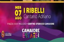 Stasera "I Ribelli" (storica band di Celentano) si esibiscono nel centro di Camaiore
