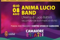 Camaiore Estate: stasera Anima Lucio Band, gli storici musicisti di Battisti