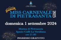 Carnevale pietrasantino: si riparte oggi dallo Spazio Caffè della Versiliana