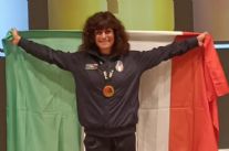 Elena Lorenzoni campionessa mondiale nella specialità kata stile goju ryu master