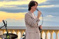 Escodamè in concerto sulla terrazza del palace Hotel
