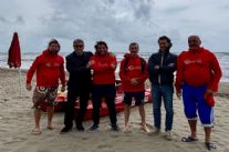 Il servizio di salvataggio sulla spiaggia libera di Forte dei Marmi è partito regolarmente