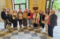 Targa in memoria di Elena Mancini, fondatrice dell'associazione "il Grano"