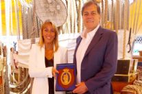 Il Crest della “Vespucci” alla città di Pietrasanta