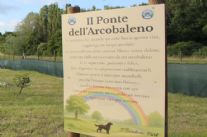 A Pontedera è nato il Ponte dell'Arcobaleno