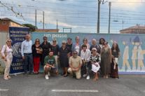 Inaugurato il murales dei fratelli Lombardi in via Ponchielli