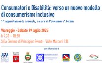 Viareggio, convegno su consumatori e disabilità