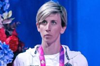 L’allenatrice della Motto Francesca Cupisti ai Mondiali Junior con la Nazionale di ritmica