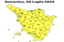Allerta meteo in Versilia