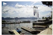 Circolo Velico Torre del Lago contro il porticciolo sbarrato